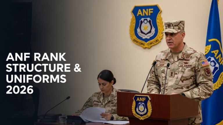 ANF Rank Structure, Uniform, and Badge Details in Pakistan - anfjob.com