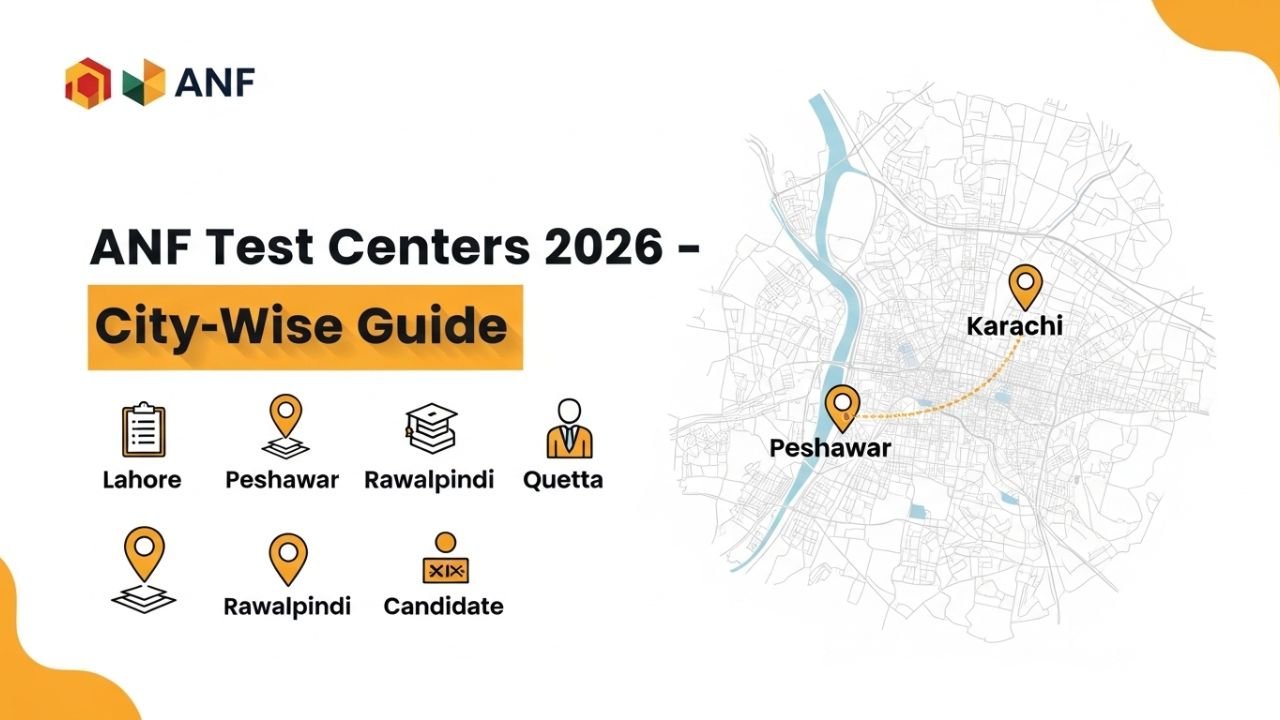 ANF Test Center Name and Locations with Address 2026
