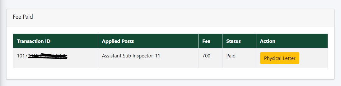 ANF Physical and Medical Test 2026