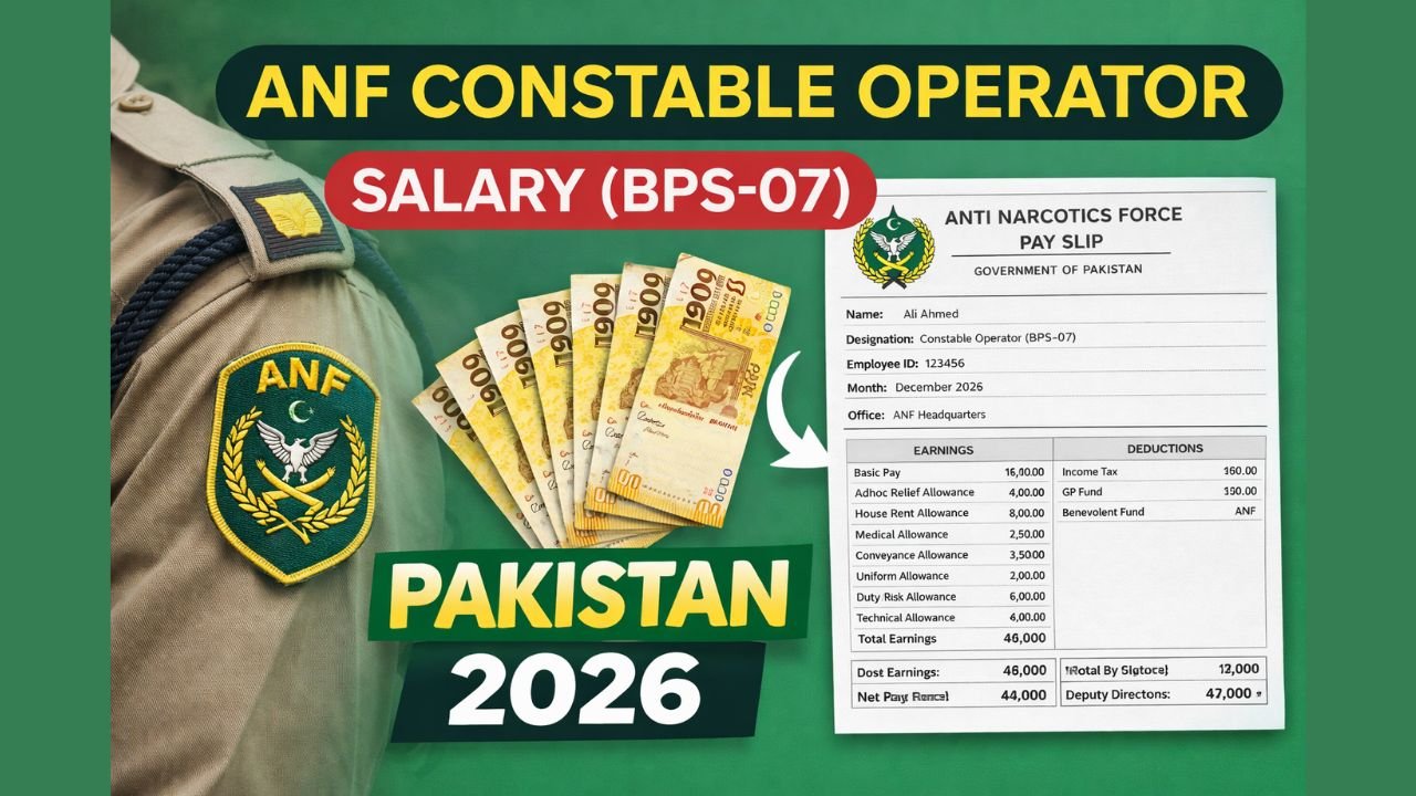 ANF Constable Operator Salary