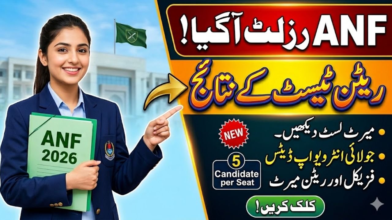 ANF Result 2026 Check Online